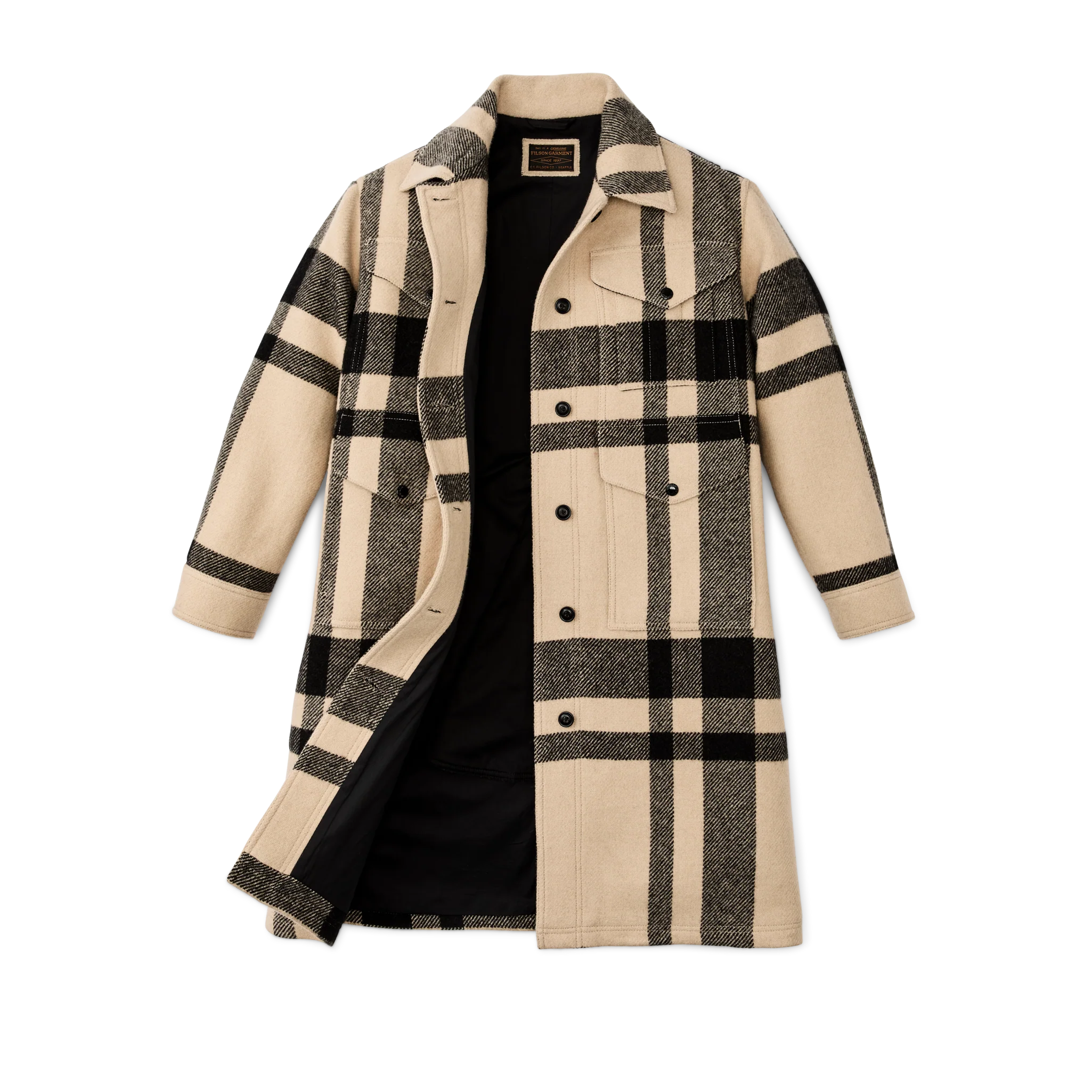 Cappotto Lungo in Lana da Donna