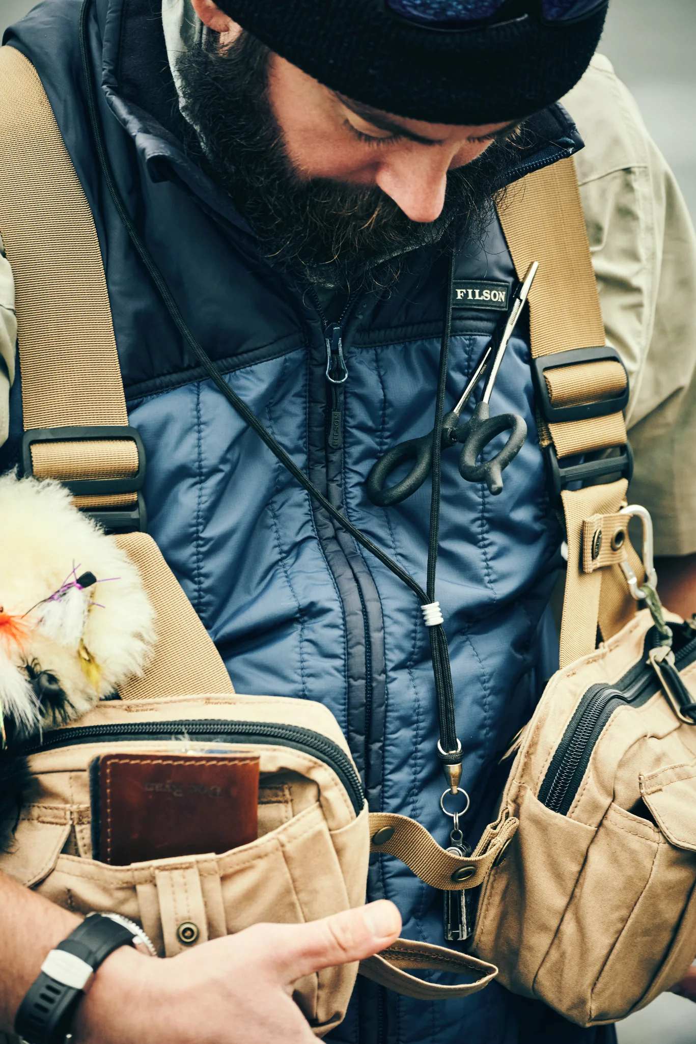 Gilet da Pesca in Maglia