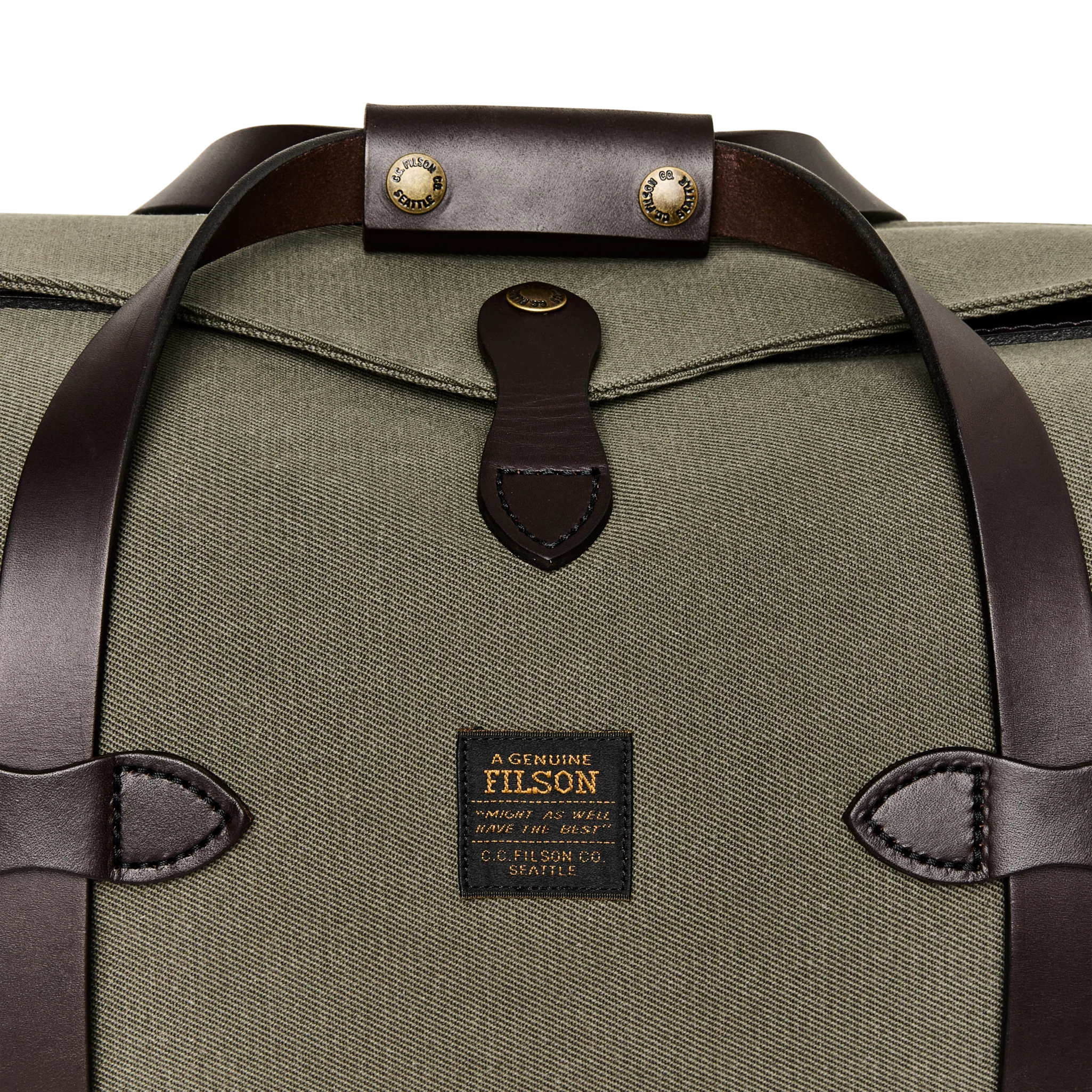 Piccola borsa da viaggio in twill robusta