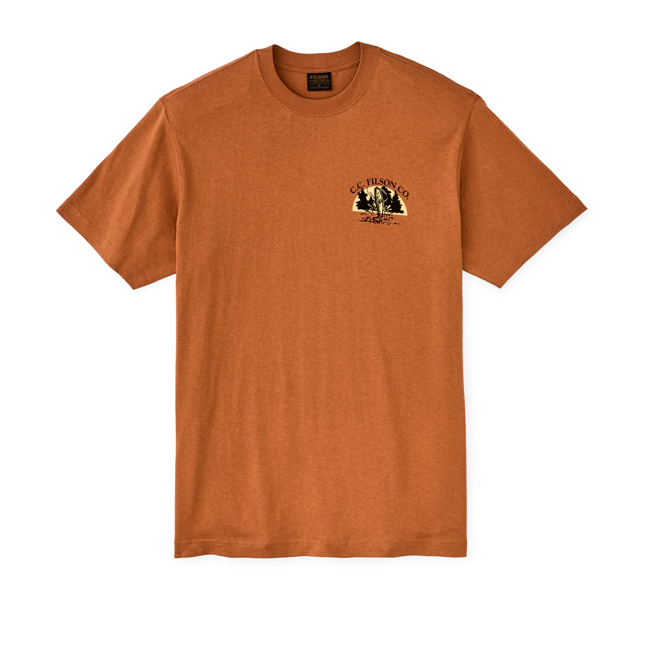 T-shirt Frontiera con Stampa