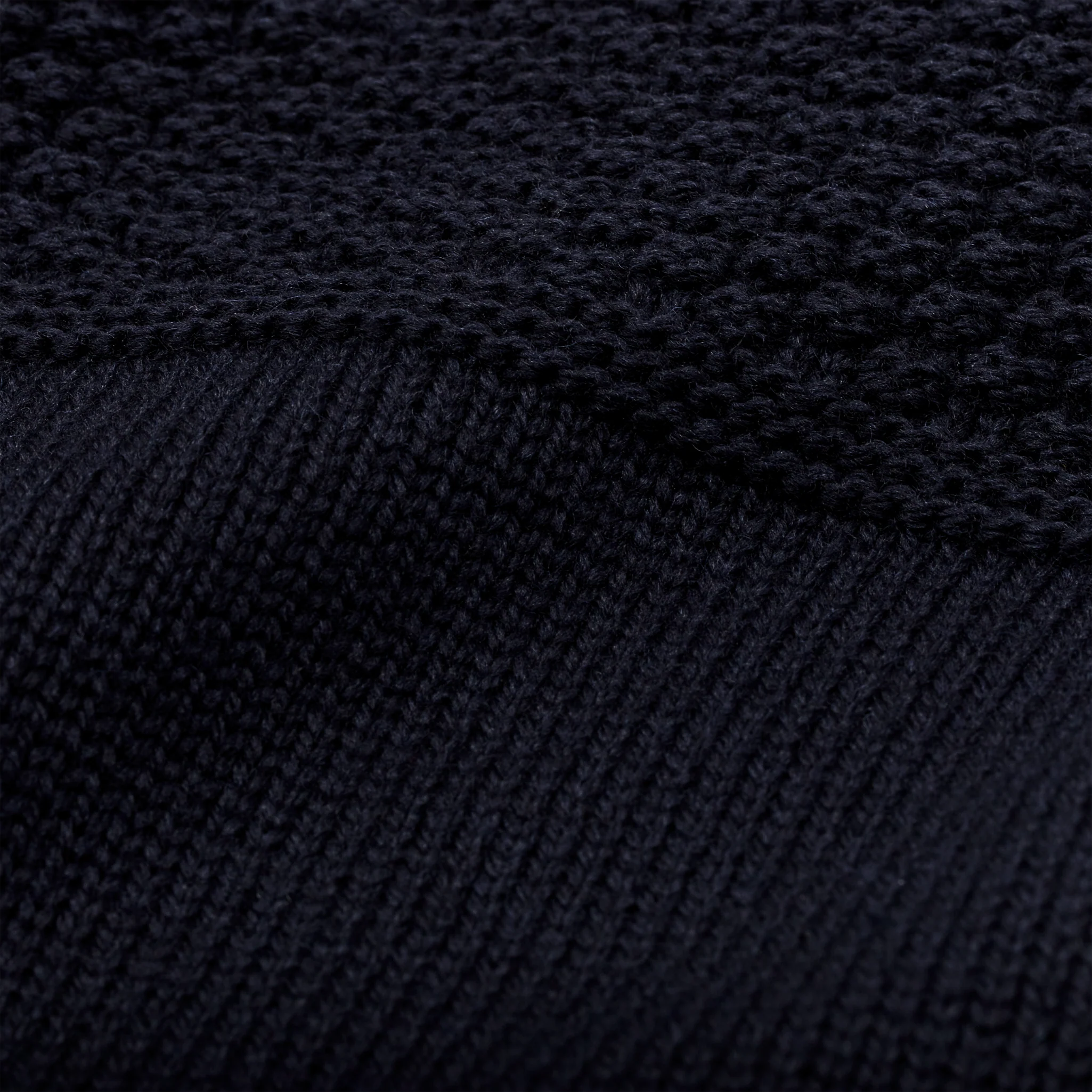 Pullover a collo a maglia a punto scozzese