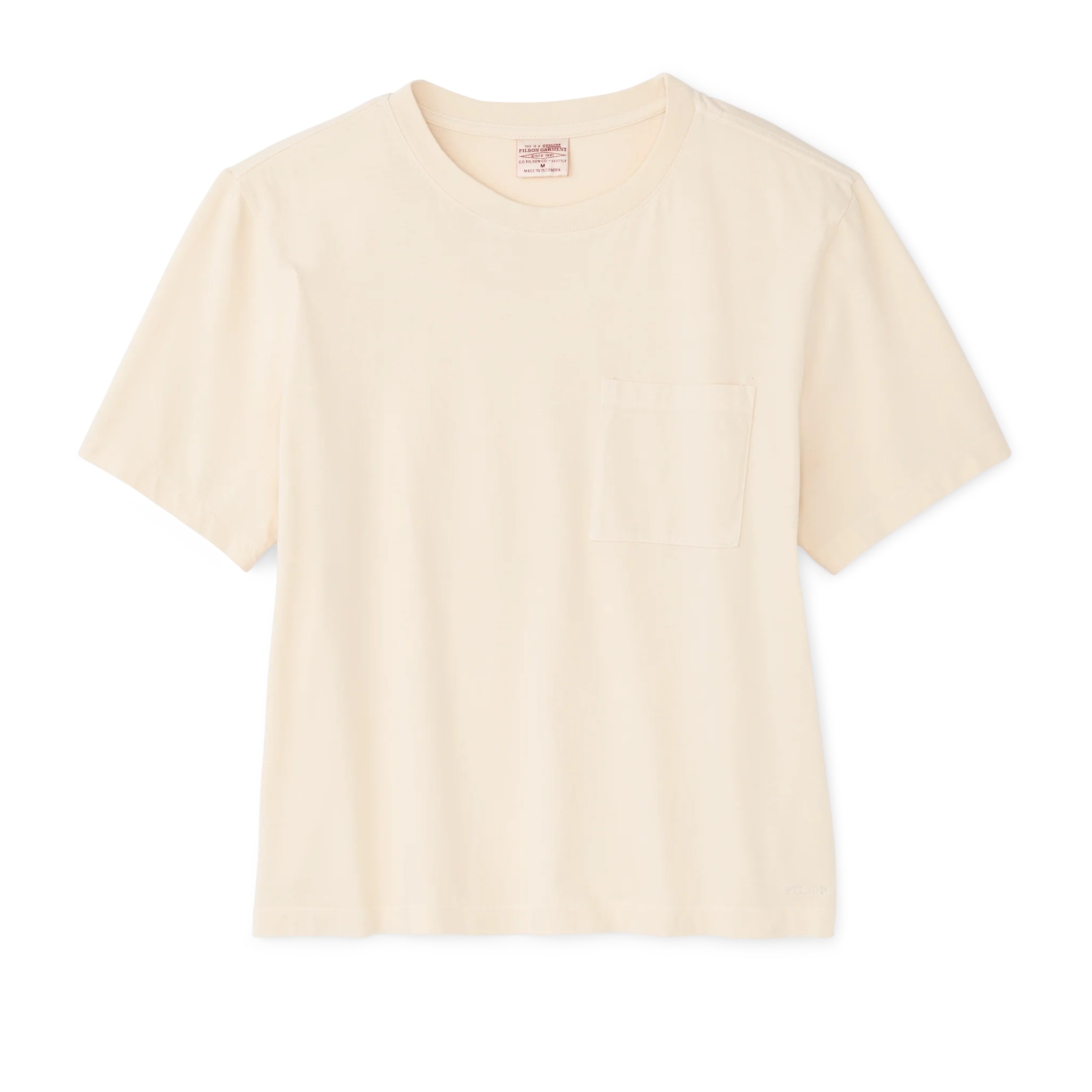T-shirt con tasca manica corta donna