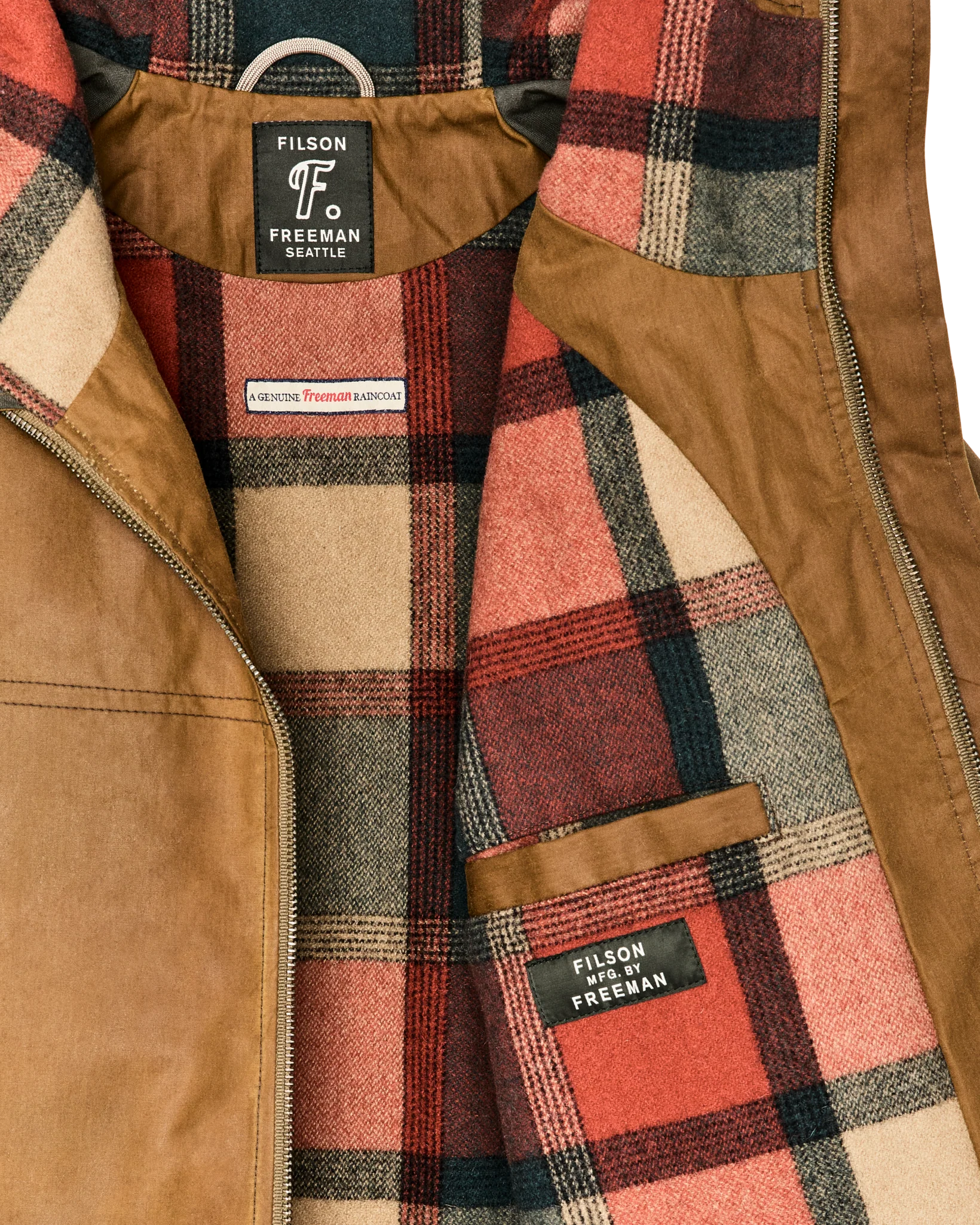 Impermeabile in Cotone Lana Filson X Freeman