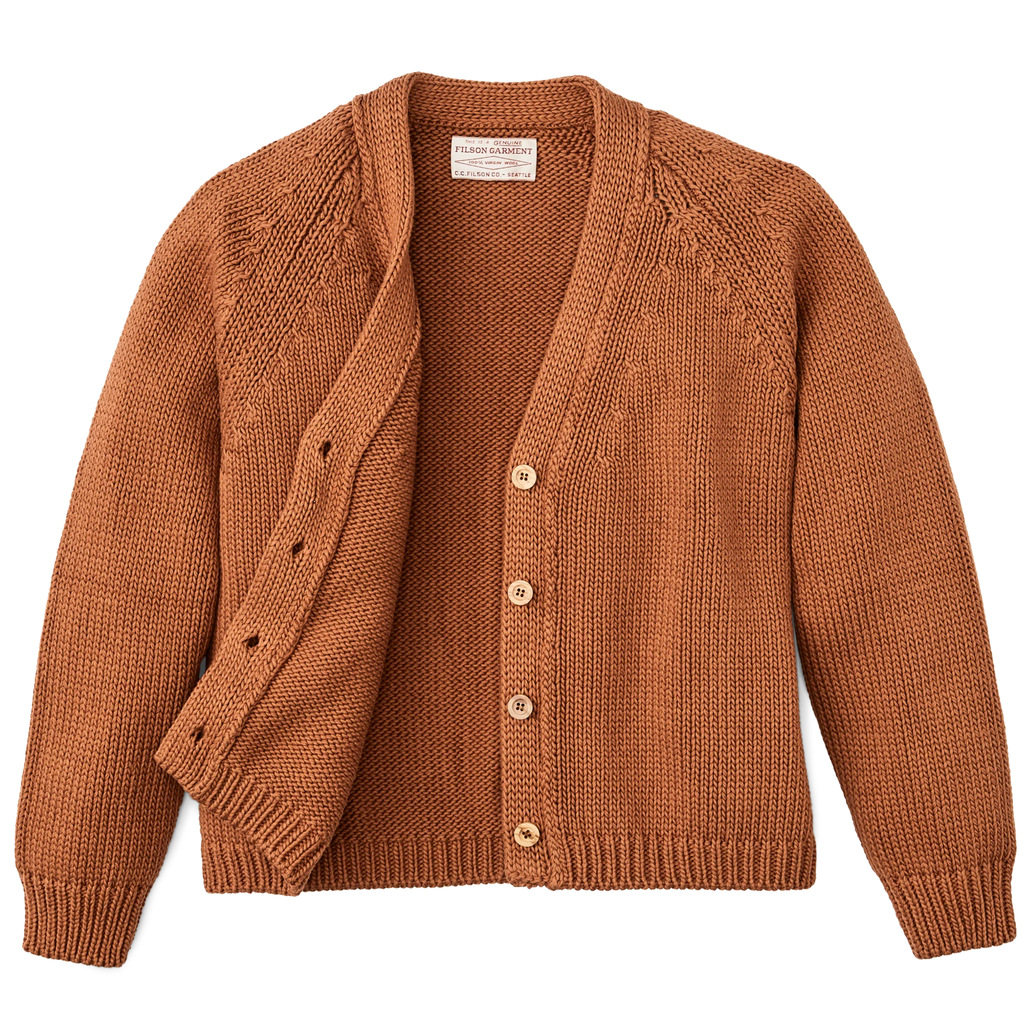 Cardigan in Cotone Rustico per Donna