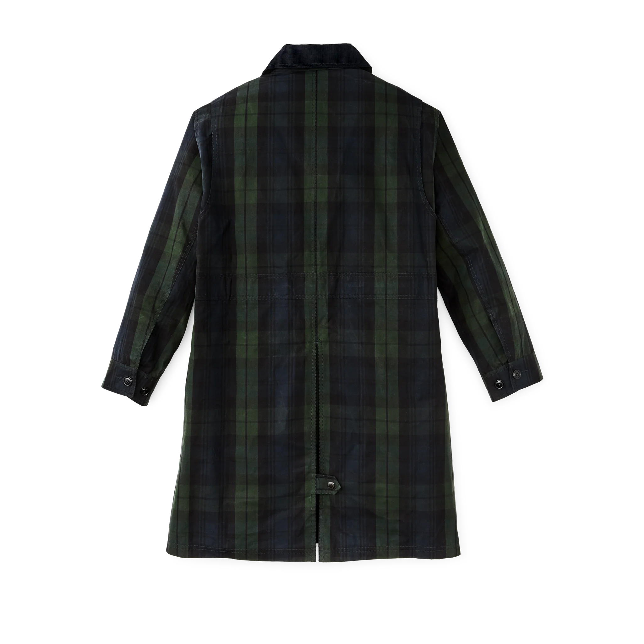 Cappotto da donna lungo in cotone impermeabilizzato