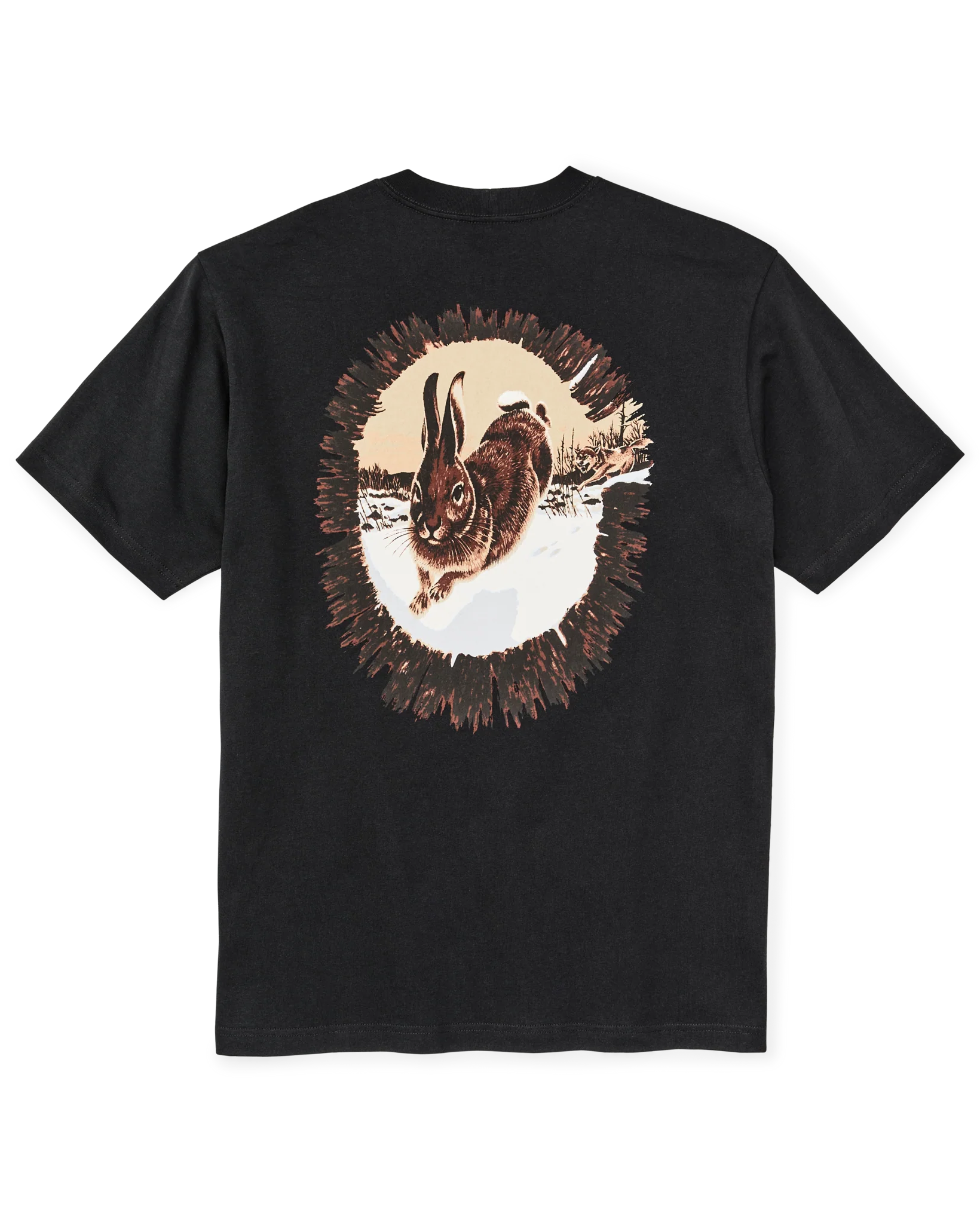 T-shirt con grafica Hare Chase