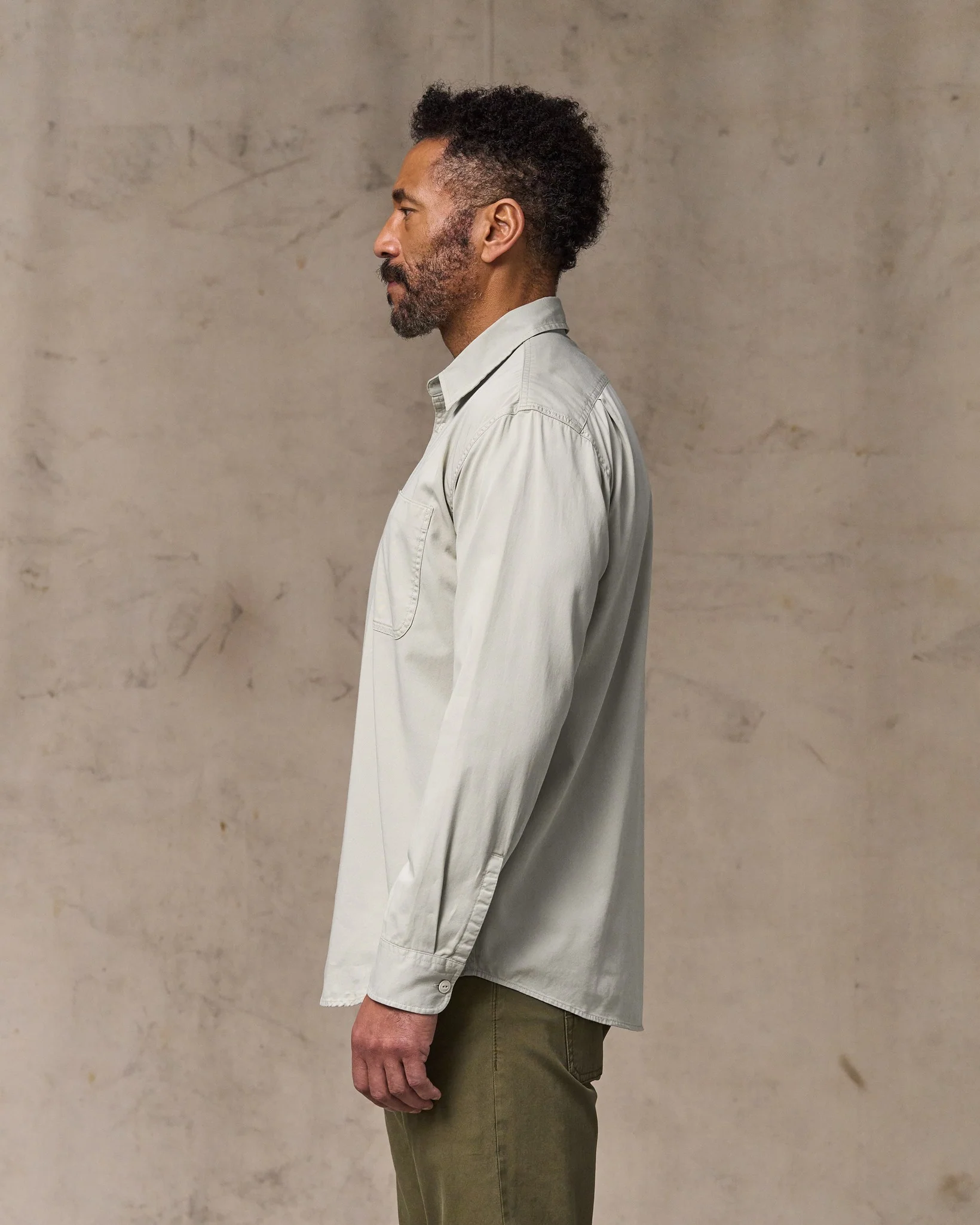 Camicia in twill da 4,5 oz