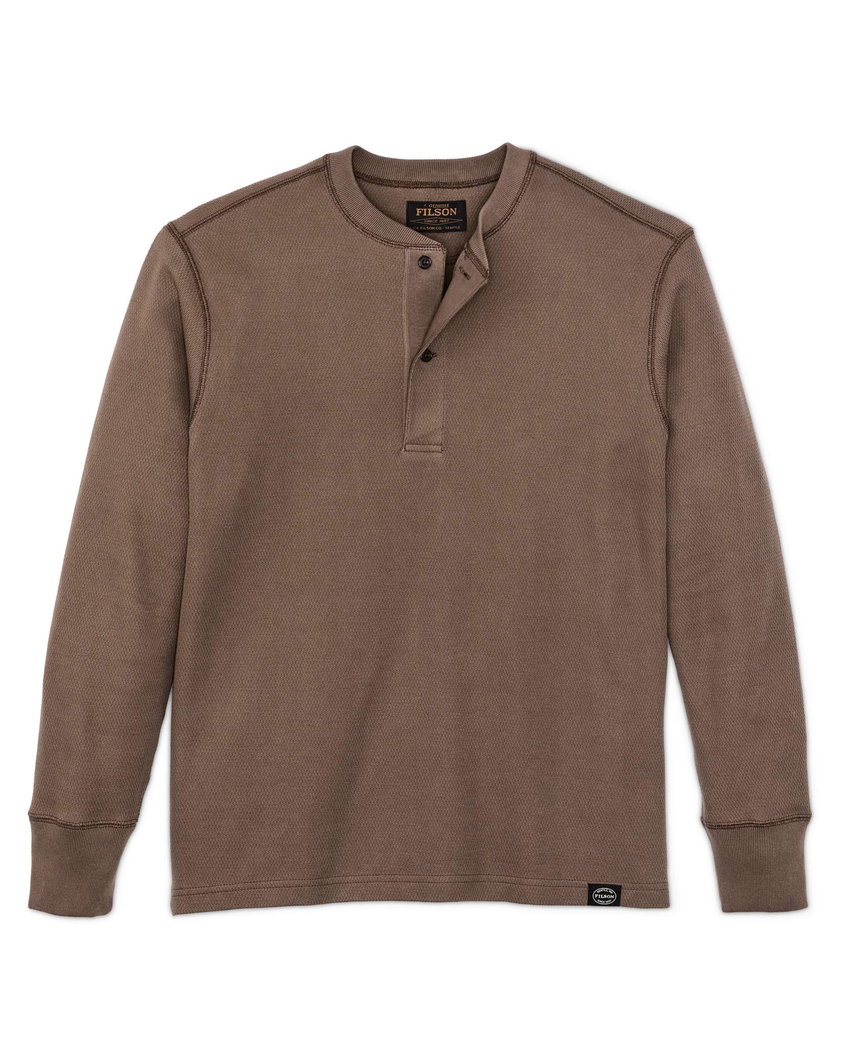 Henley in maglia a quadretti