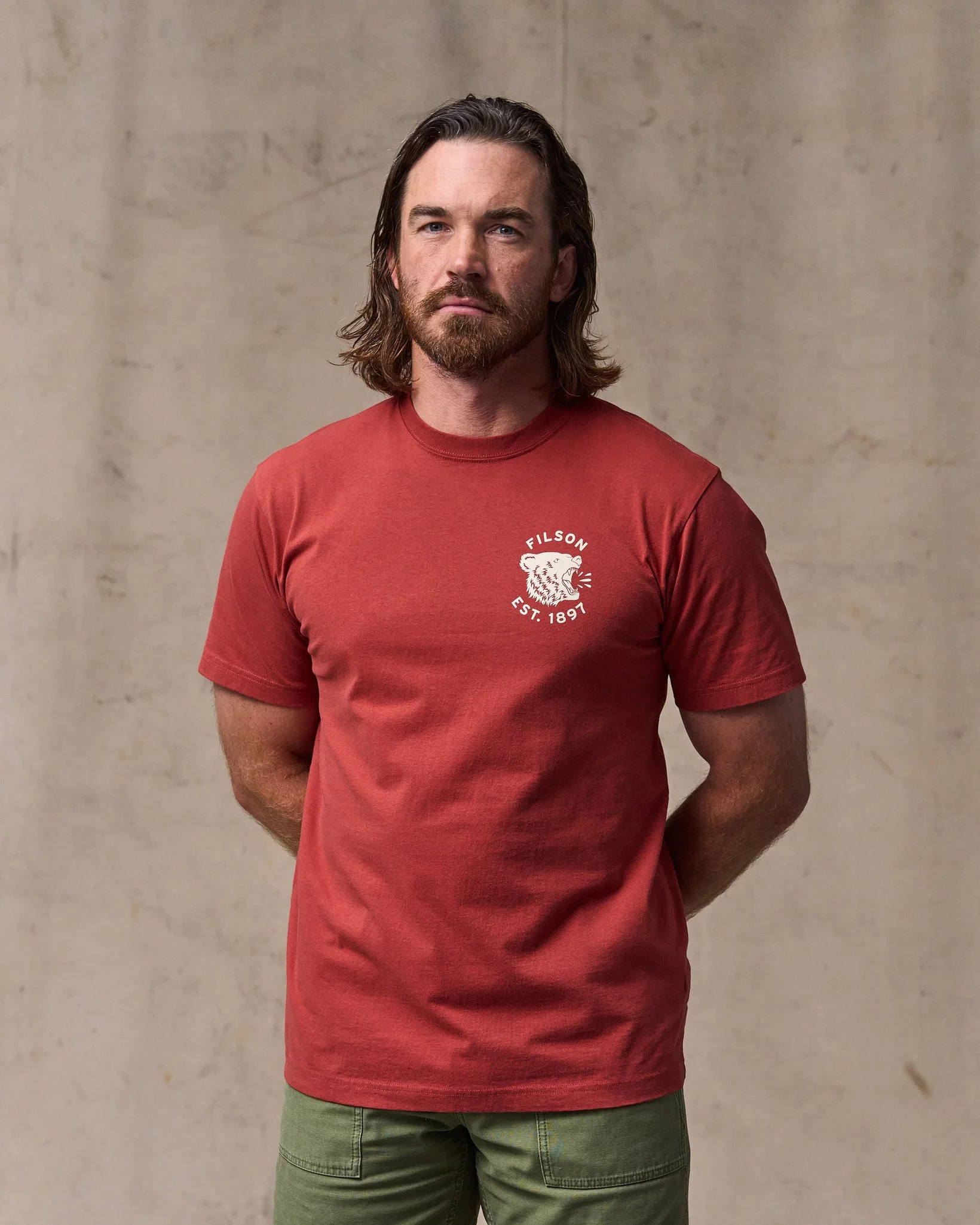 T-Shirt con Stampa Orso