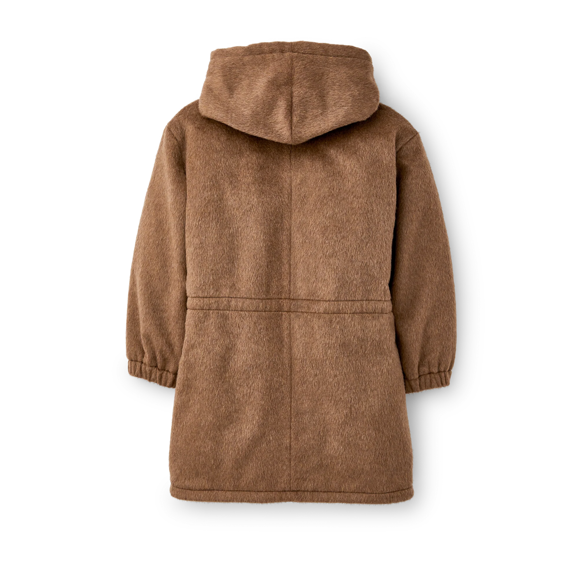 Parka in Lana e Mohair per Donna