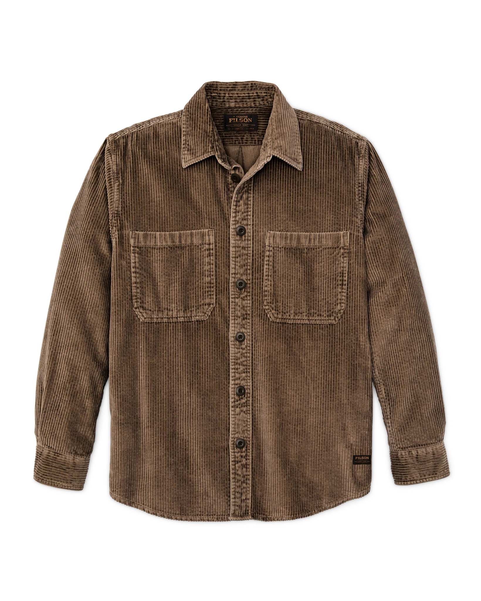 Camicia in Corduroy da 6 Rilevati