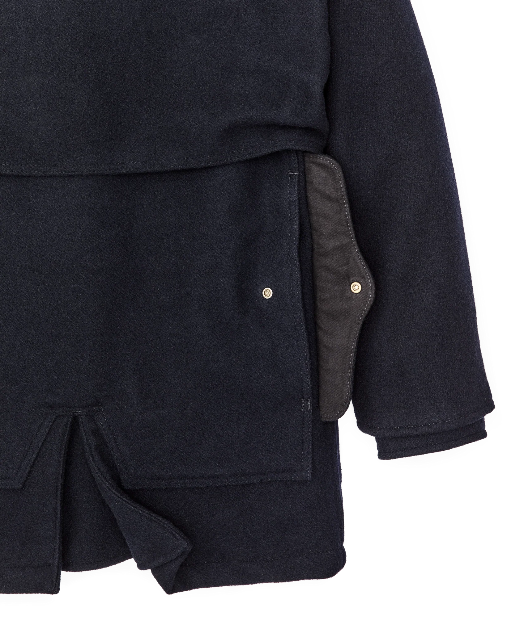 Cappotto in Lana Mackinaw Foderato