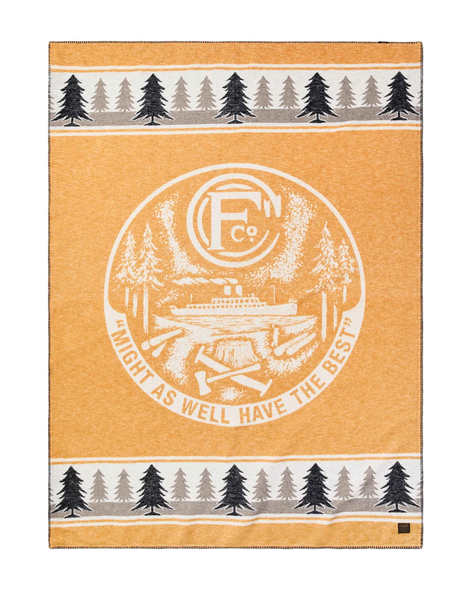 Coperta in Cotone Forestry