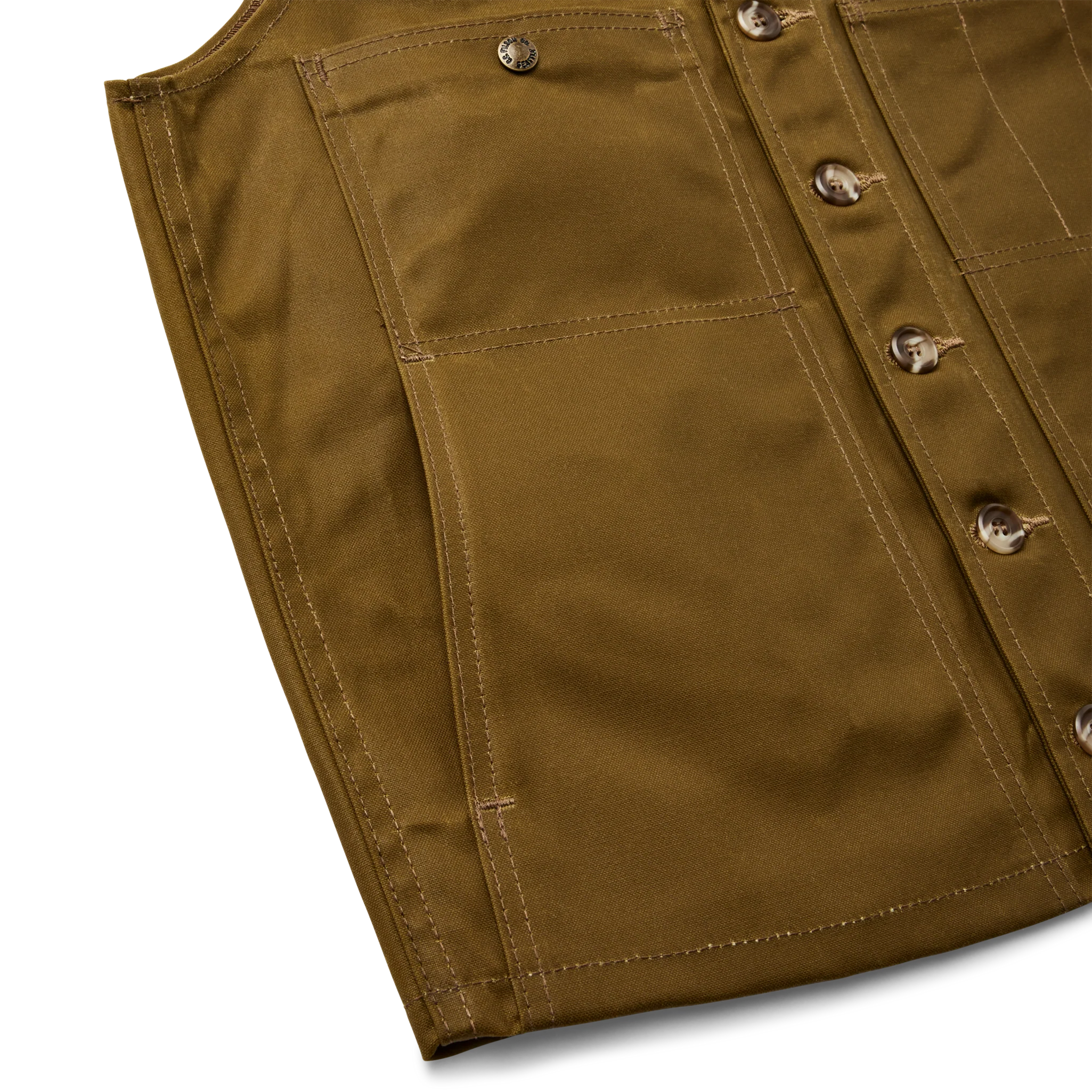 Gilet in Tessuto in Olio