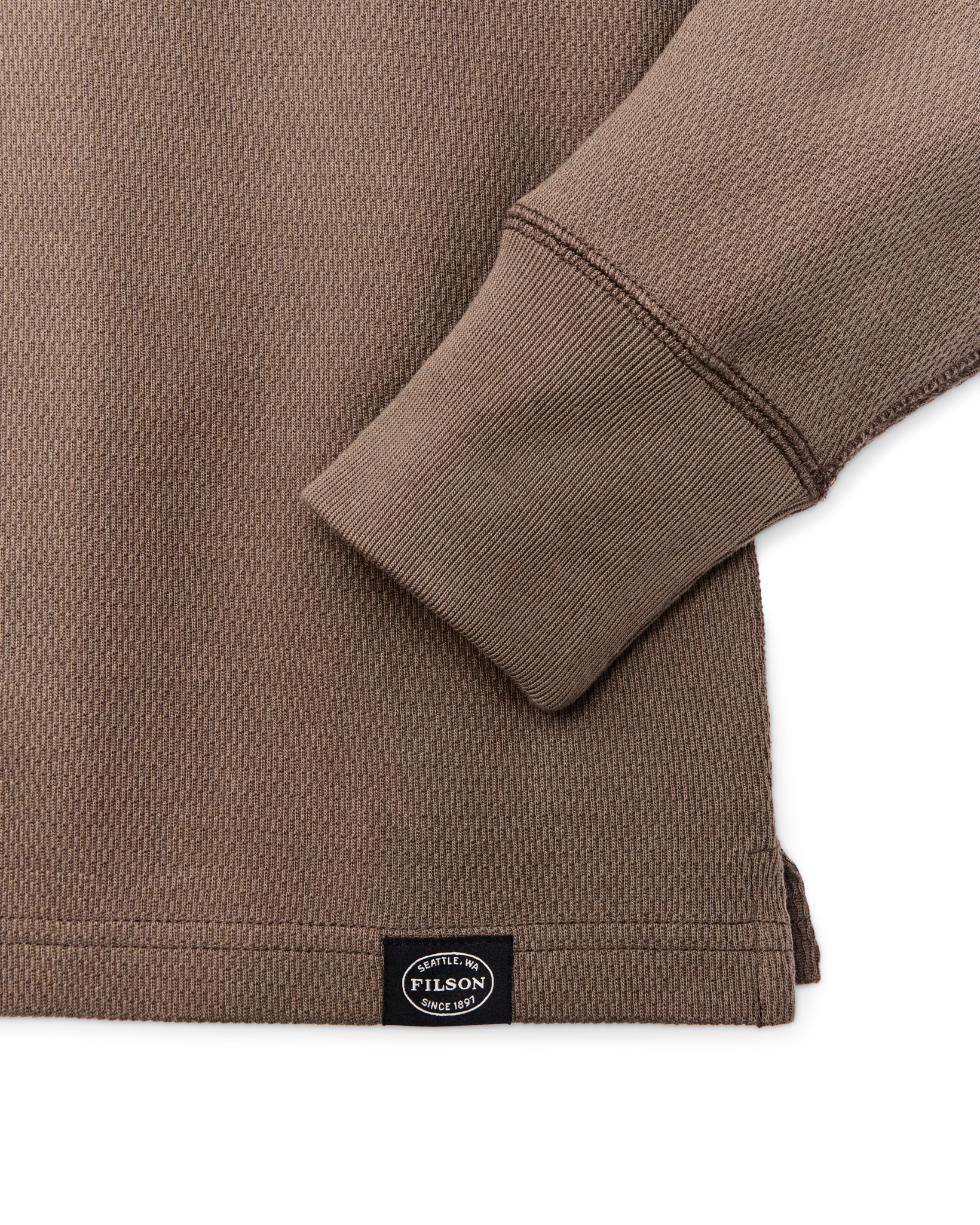 Henley in maglia a quadretti