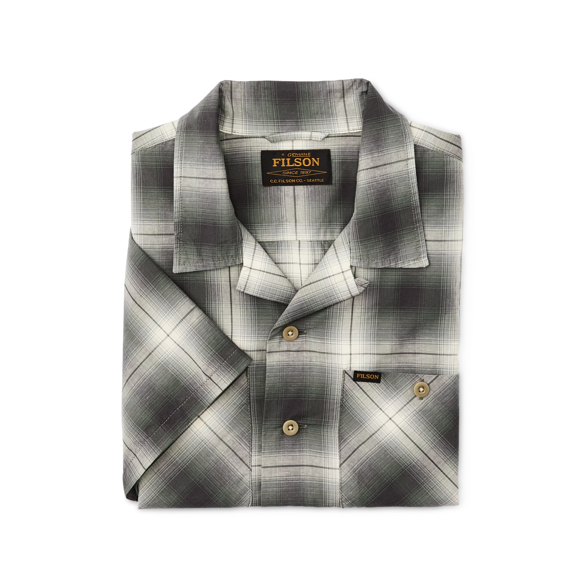 Camicia da Campo a Maniche Corte Greenwood