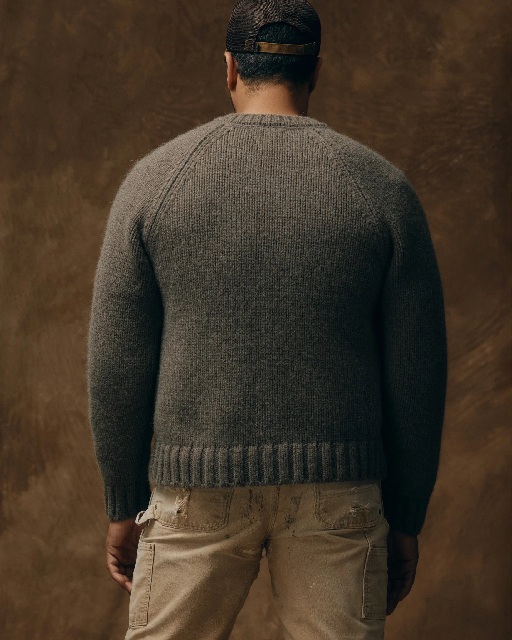 Pullover in misto di alpaca da 3 fili