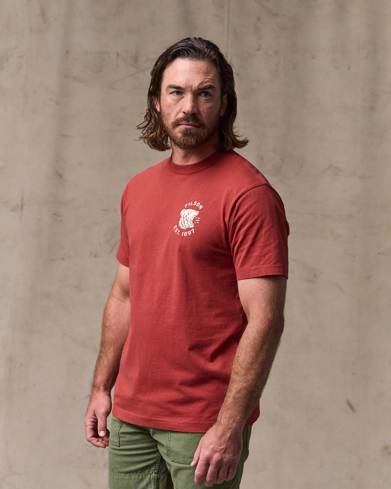 T-Shirt con Stampa Orso