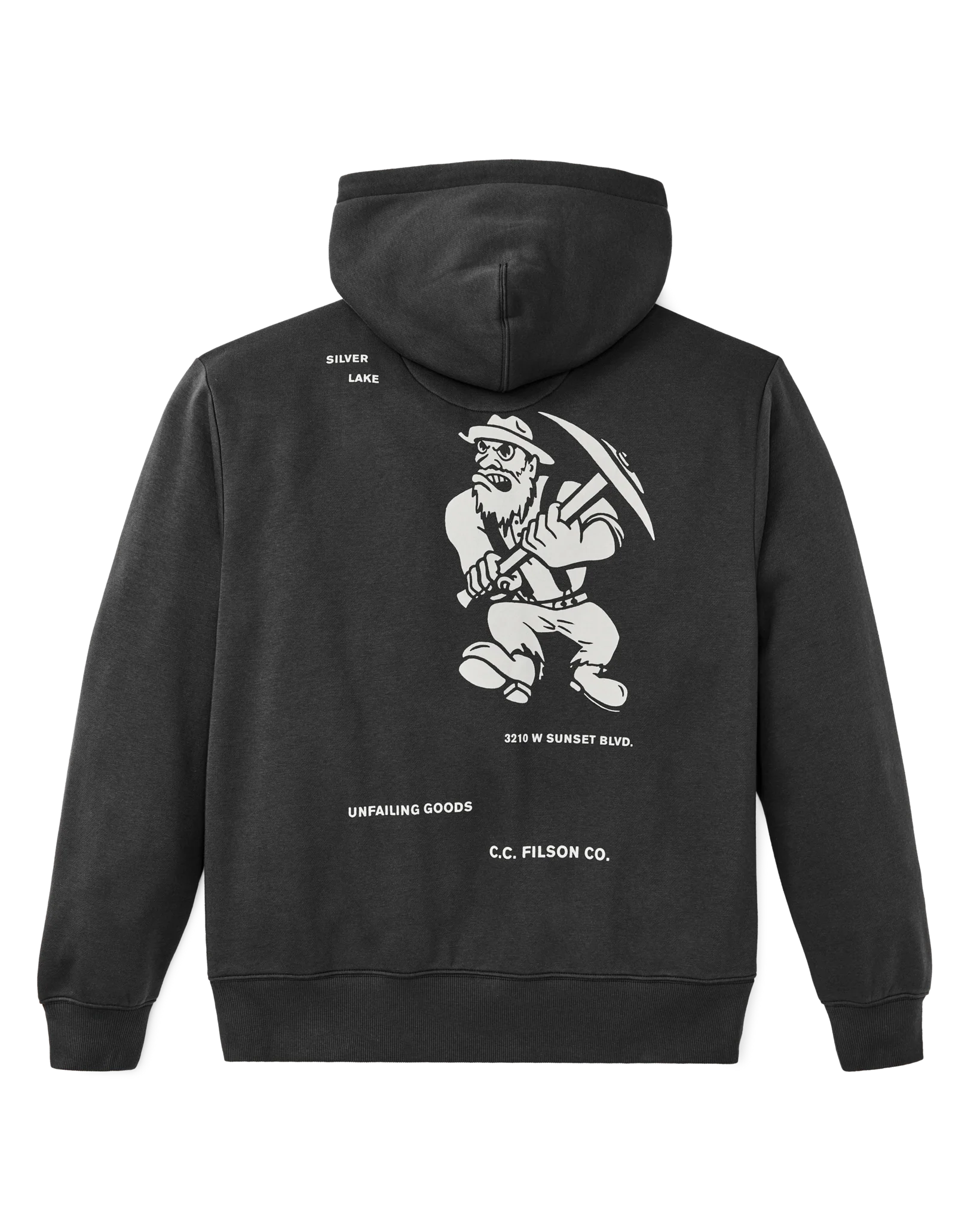 Felpe con Cappuccio con Stampa Silver Lake