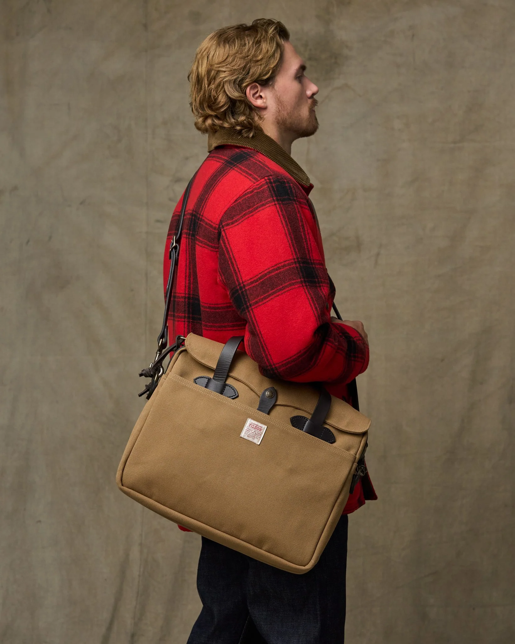 Briefcase Originale in Twill Resistenti