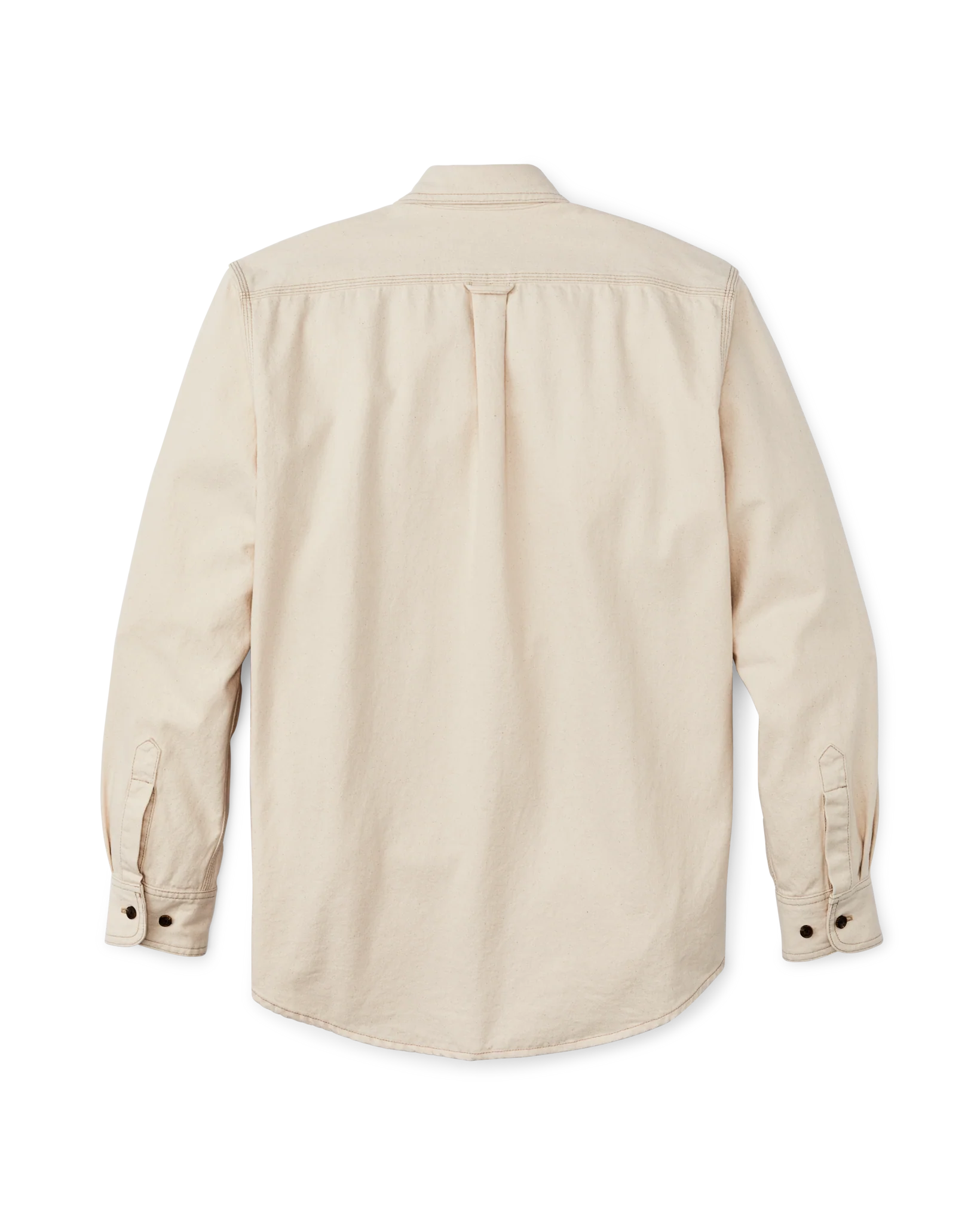 Camicia in twill naturale