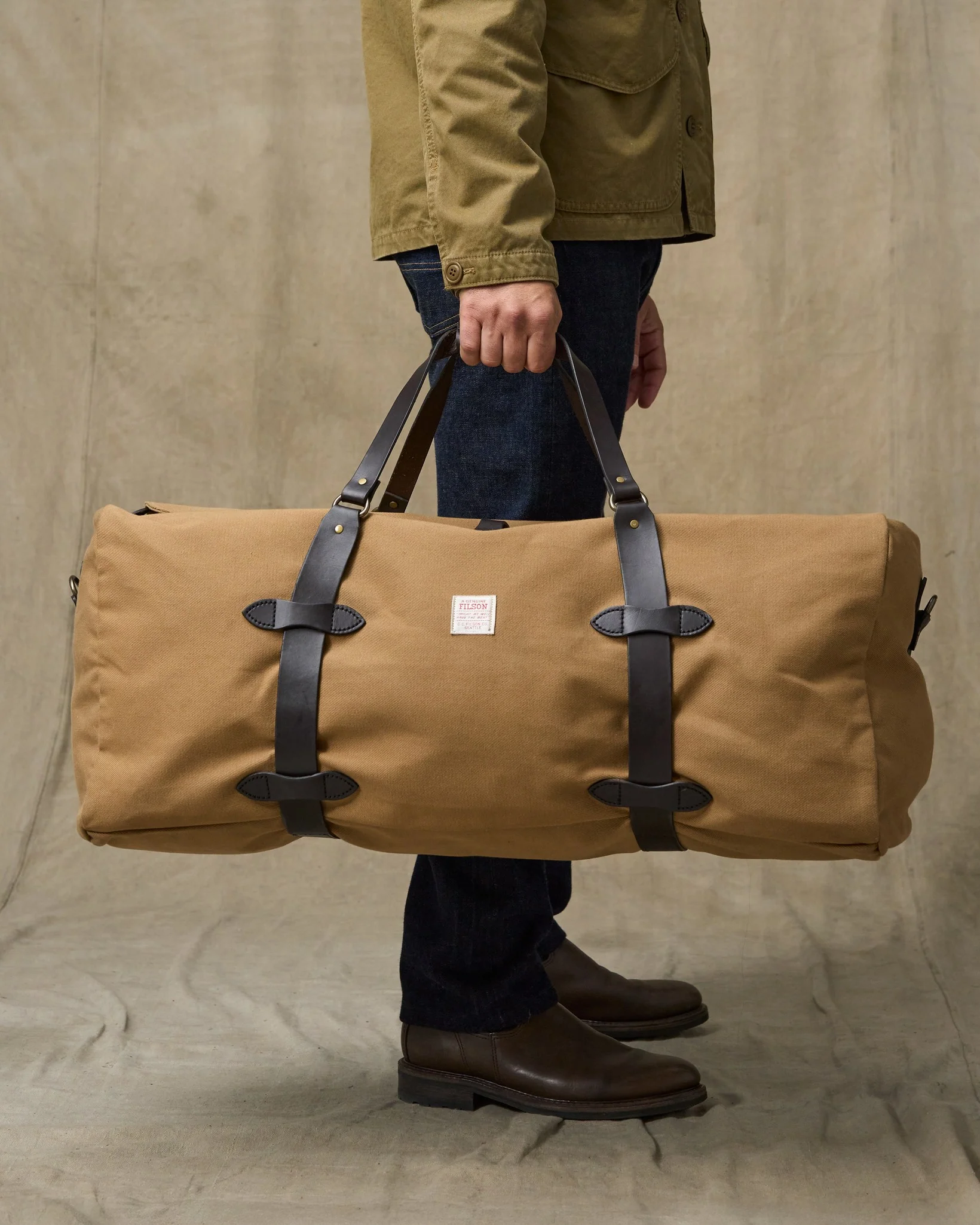 Grande Valigia in Twill Resistenti