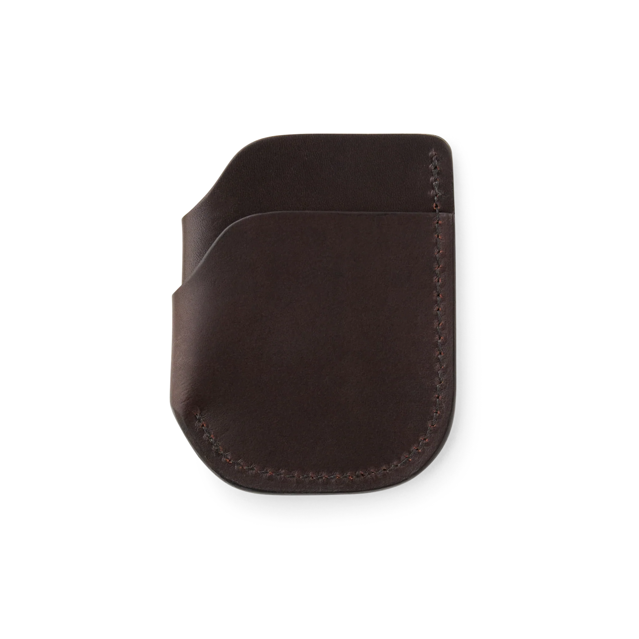Portamonete e Porta carte in pelle Bridle con tasca anteriore
