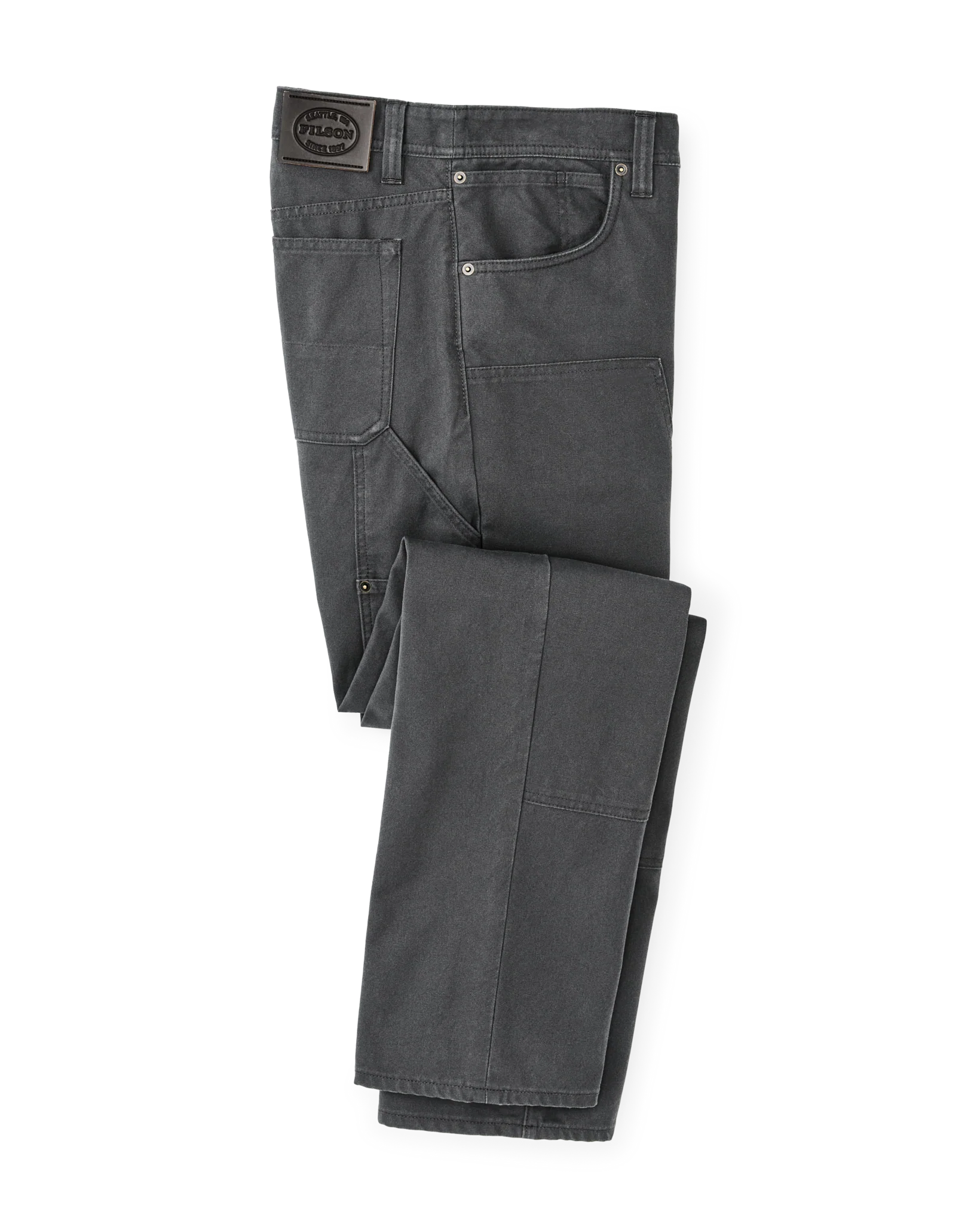 Pantaloni in Tessuto in Lana Secco a Doppio Fronte