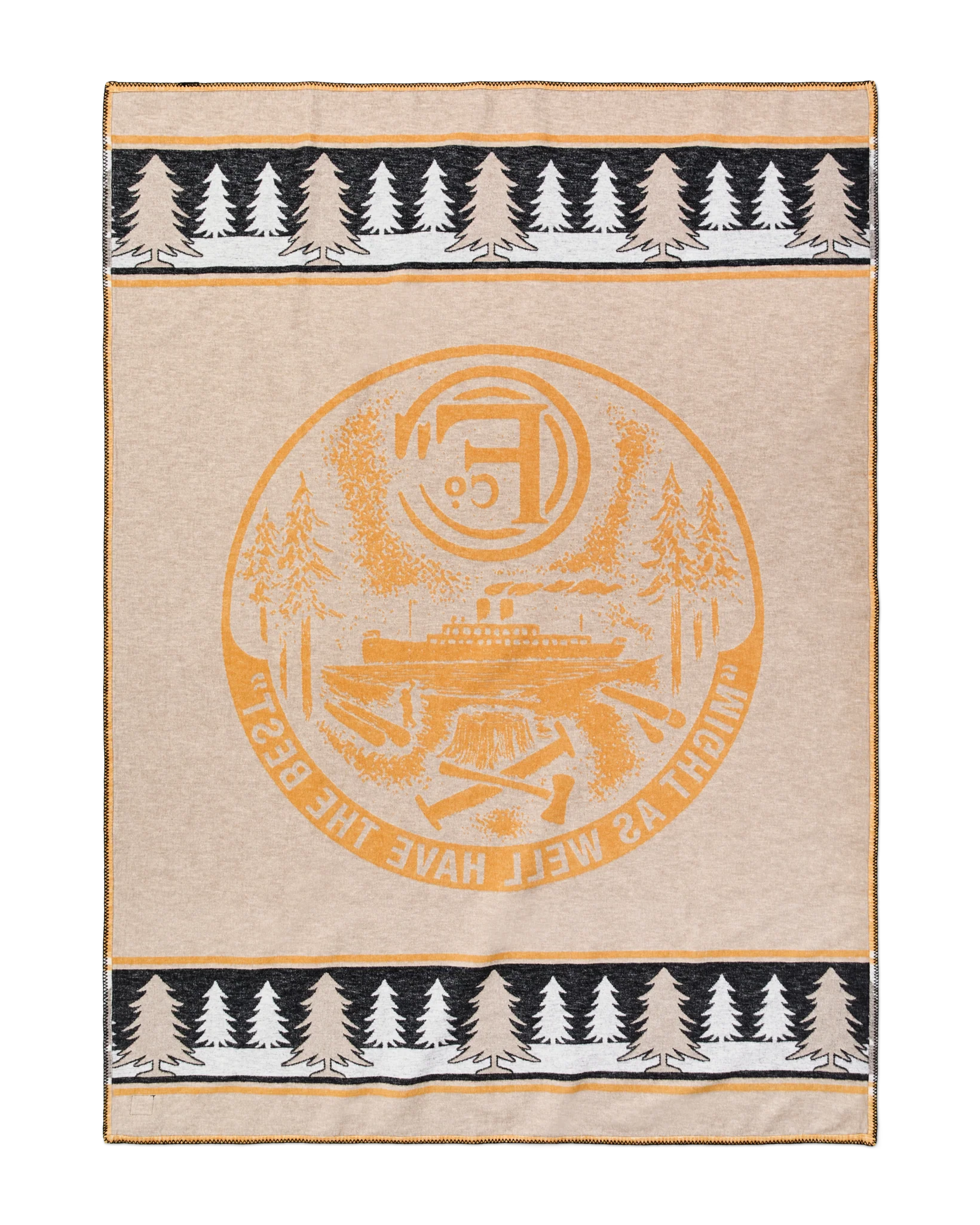 Coperta in Cotone Forestry