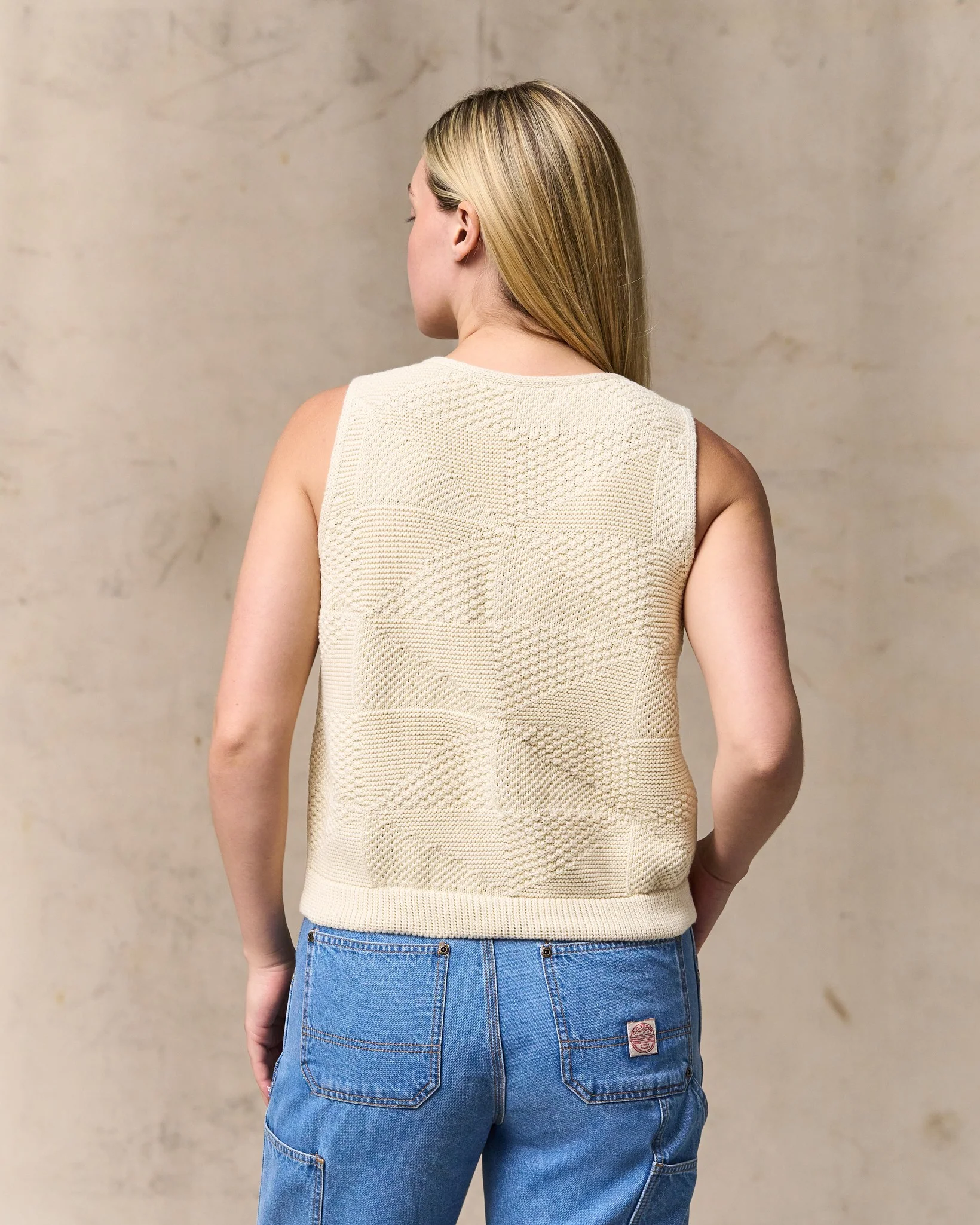 Gilet Maglione in Cotone per Donna