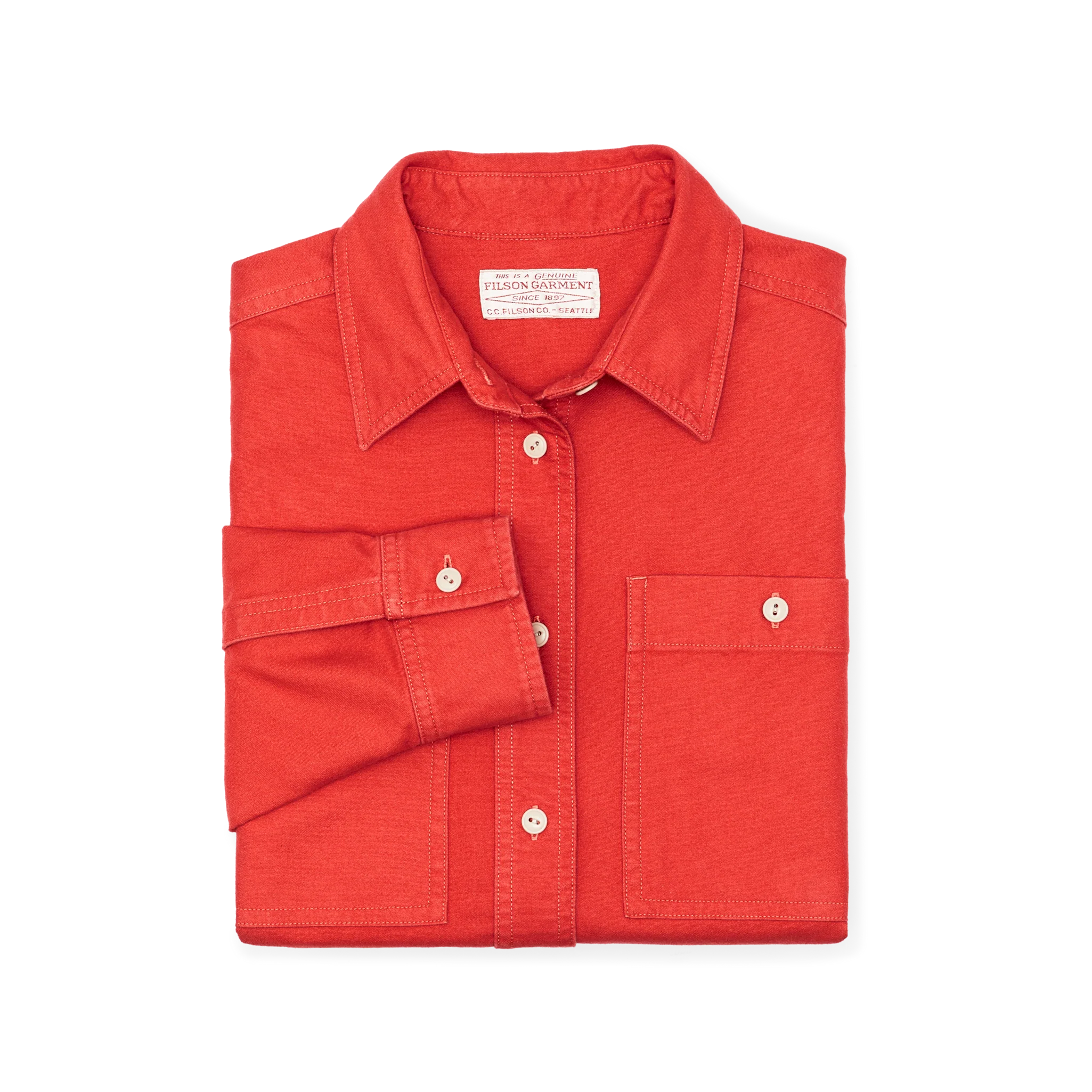 Camicia da campo in chamoy per donna