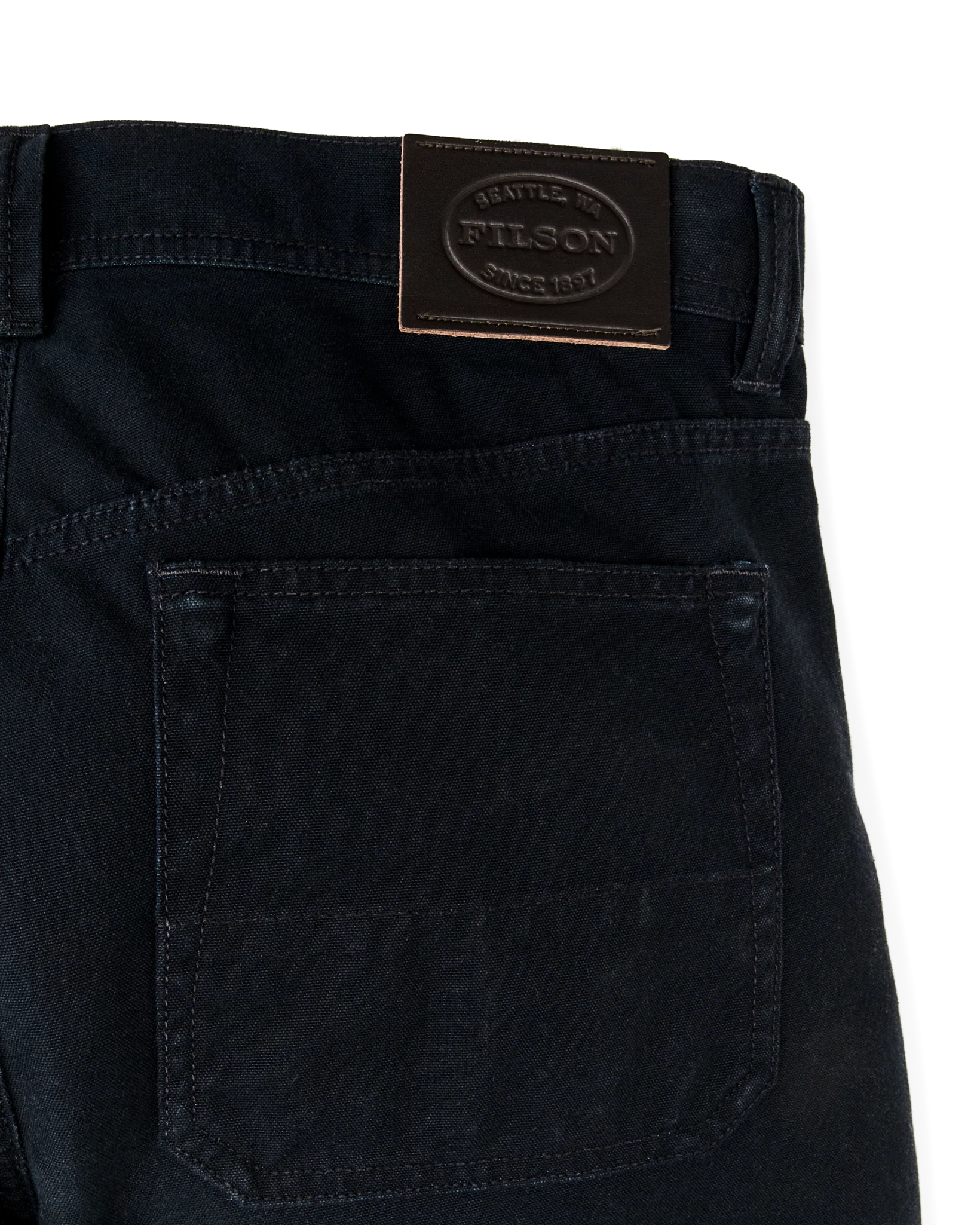 Pantaloni in Tessuto in Latta Asciutto a 5 Tasche
