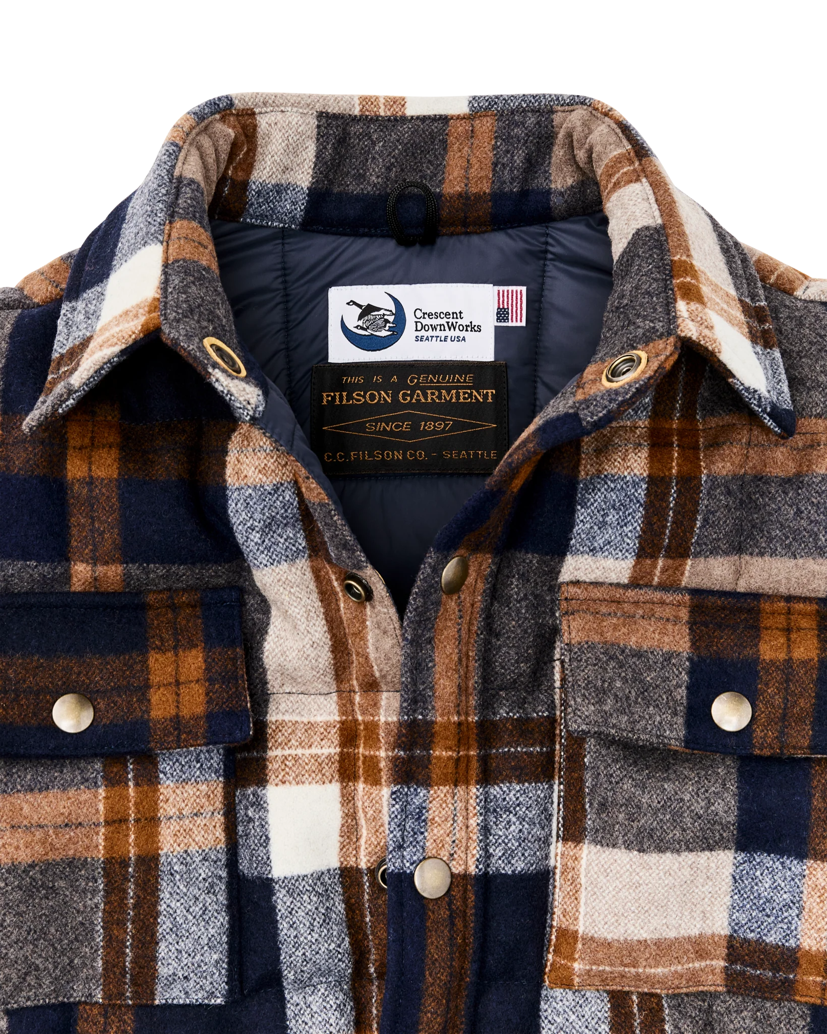 Filson X Crescent Down Works Jacket