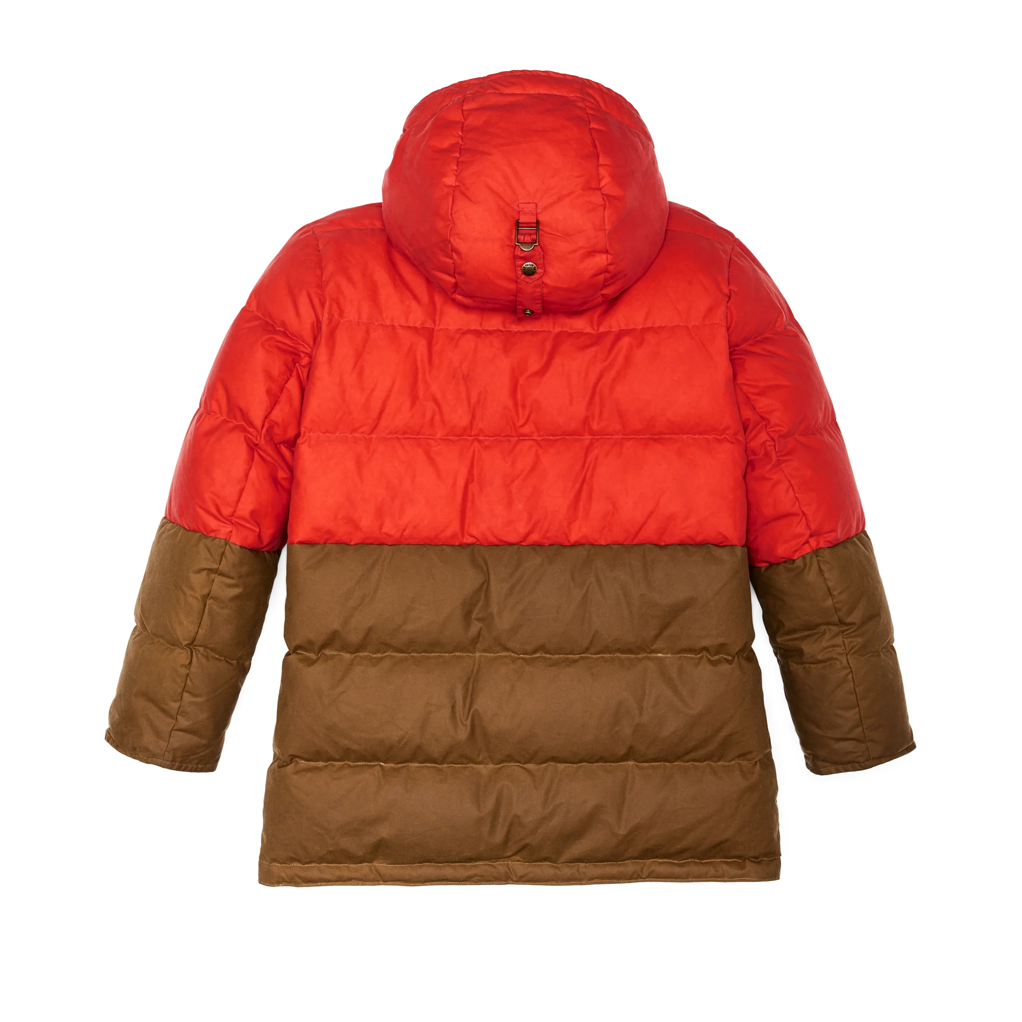 Parka in Lana con Cera per Donna