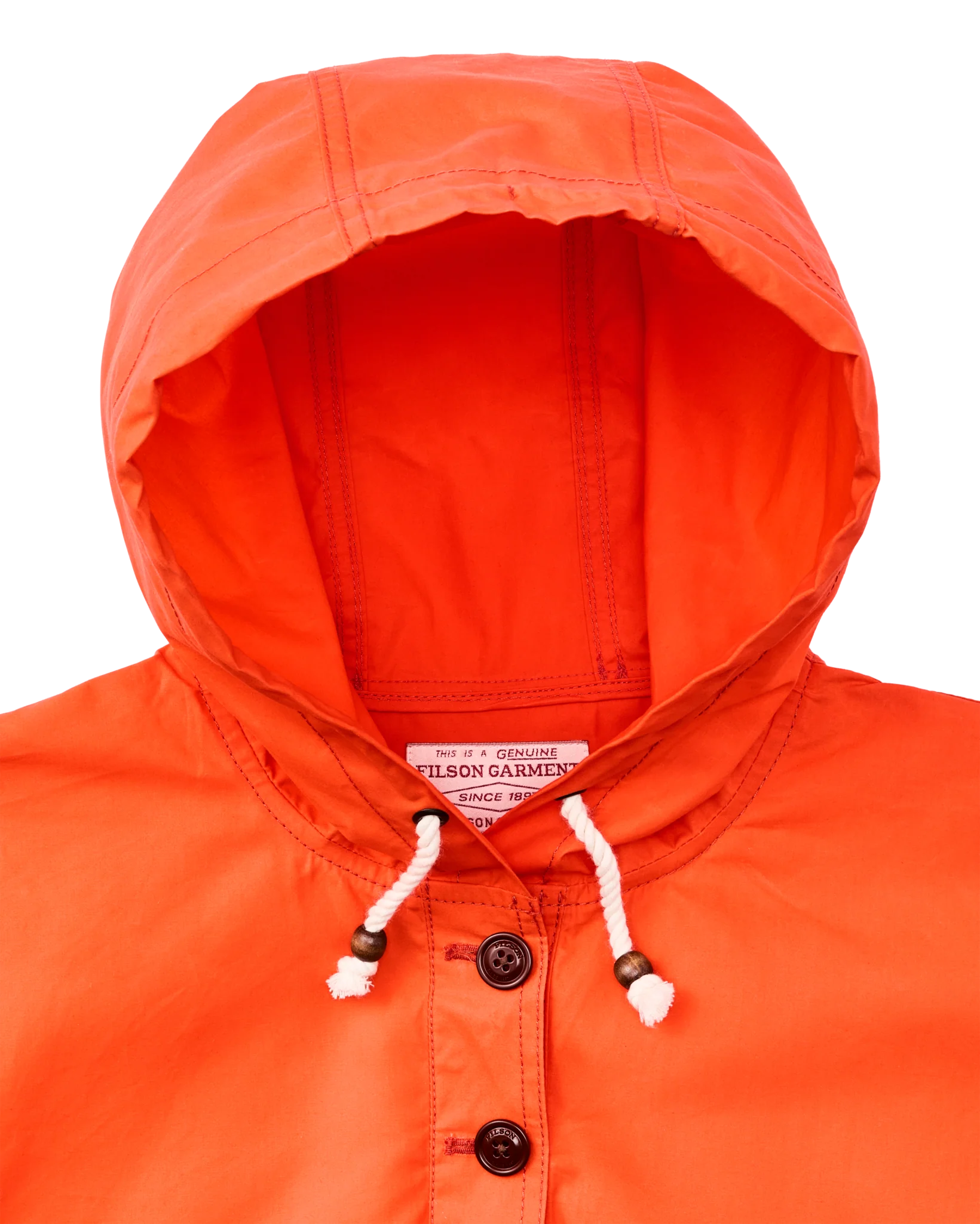 Popover con Cappuccio in Cotone Idrorepellente da Donna