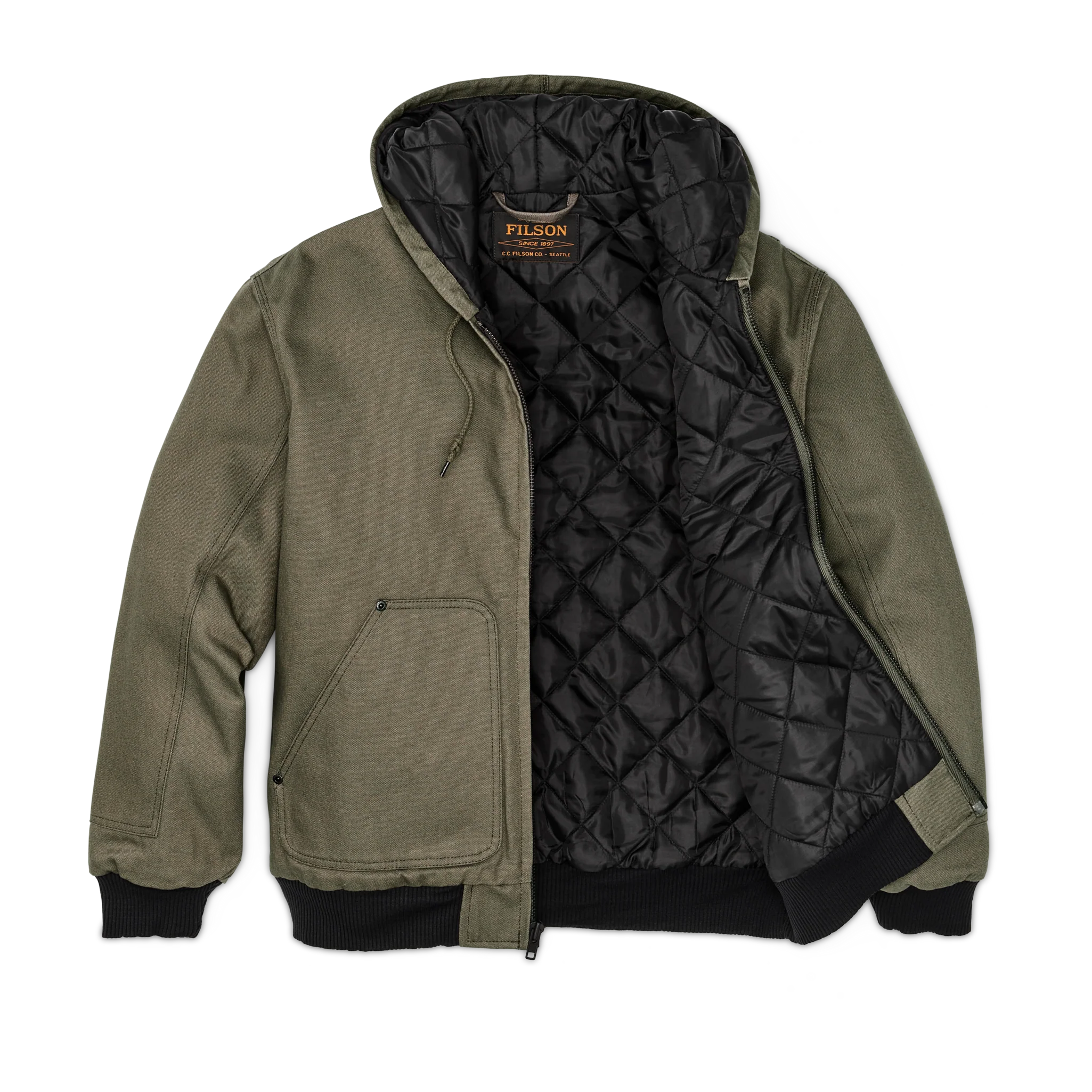 Giubbotto Bomber Isolato Worksmith