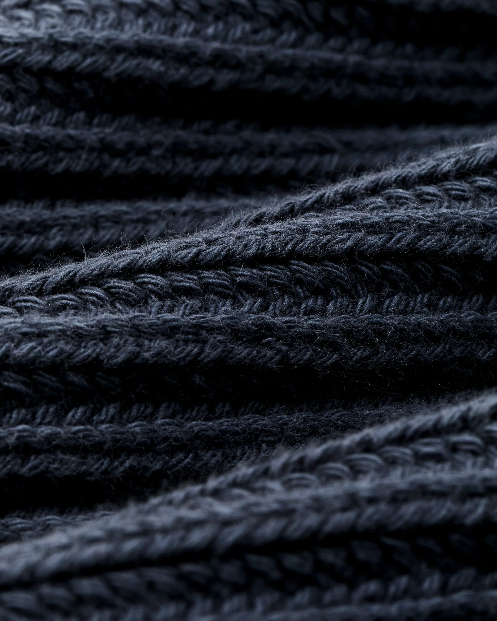 Cardigan in Cotone con Finiture a Costine da Pescatore